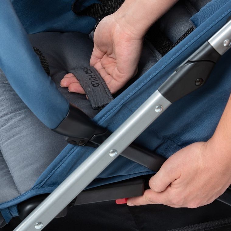 Hauck, Rapid 4, wózek spacerowy, Denim/Grey