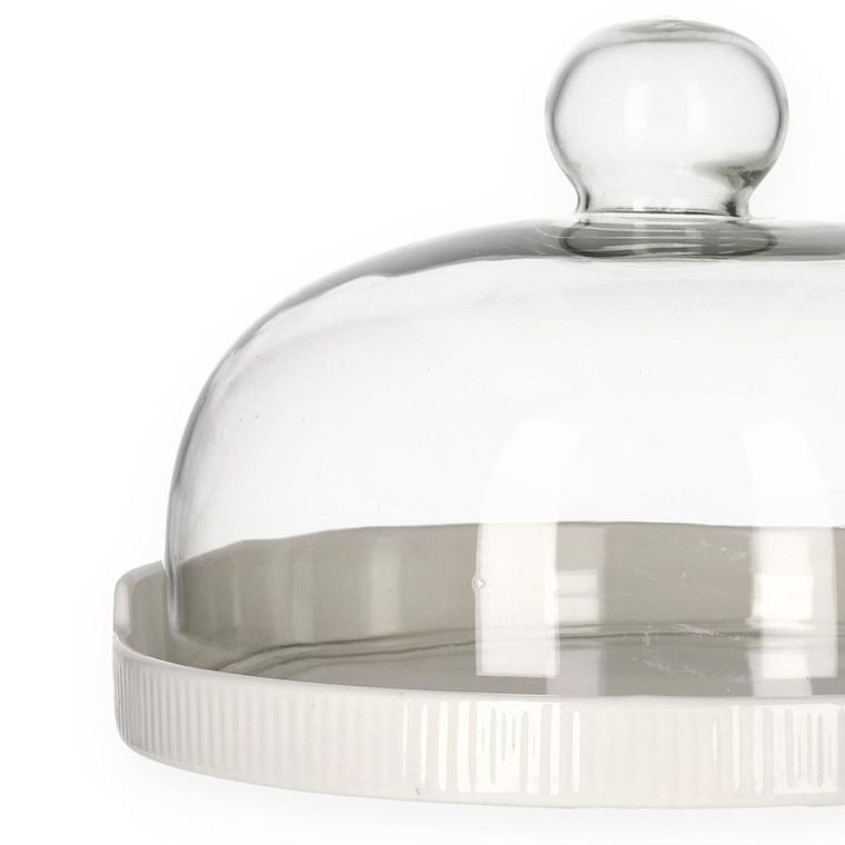 Homla, Fincan, patera, z ceramiczną podstawką, 22 cm