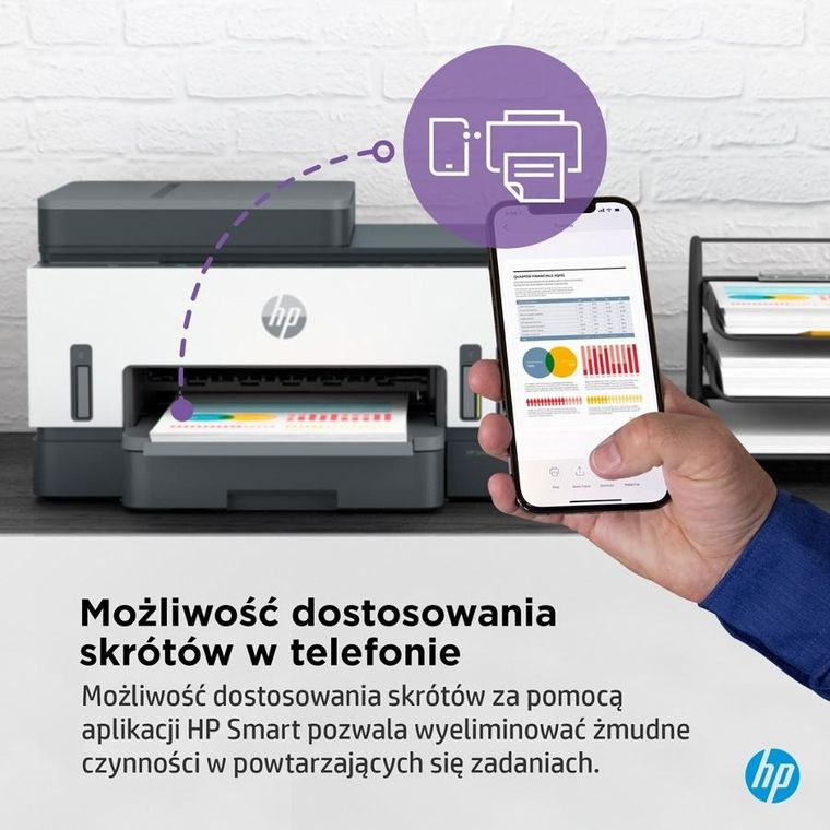 HP, Urządz. Wielof. Smart Tank 750 All-in-one 6uu47a