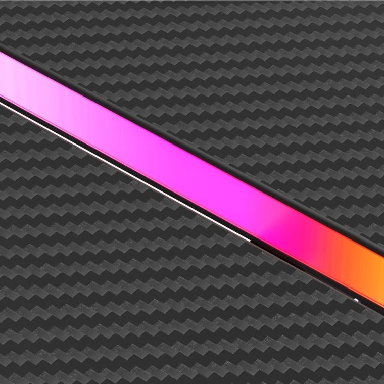 Huzaro, Hero 8.7, biurko gamingowe z regulacją wysokości, RGB, Black, 140 cm