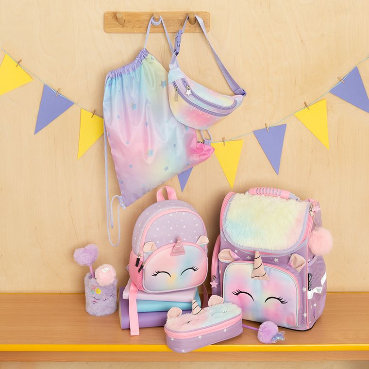 Kayokki, tornister szkolny, Jednorożce ombre
