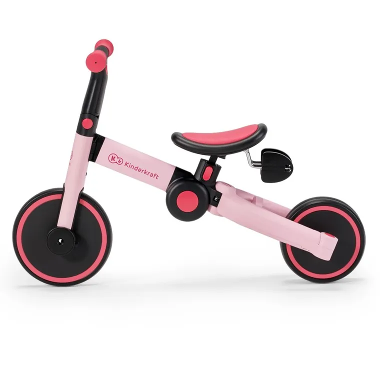Kinderkraft, 4Trike, rowerek trójkołowy, Candy Pink