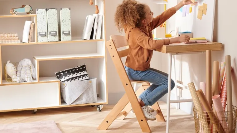 Kinderkraft, Enock, krzesełko do karmienia, Black