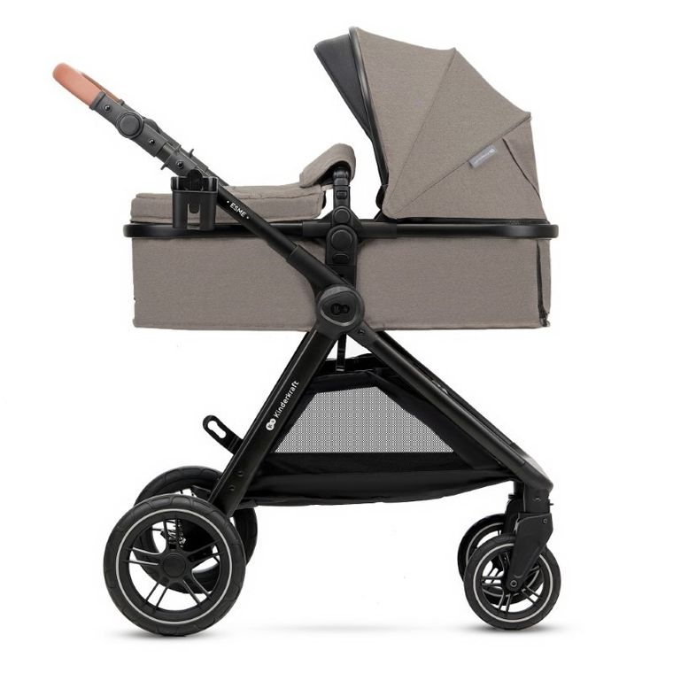 Kinderkraft, Esme, wózek wielofunkcyjny, 3w1, Sand Beige