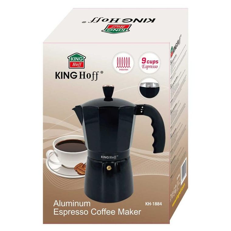Kinghoff, kawiarka, zaparzacz do kawy, indukcja, 450 ml, kh-1884