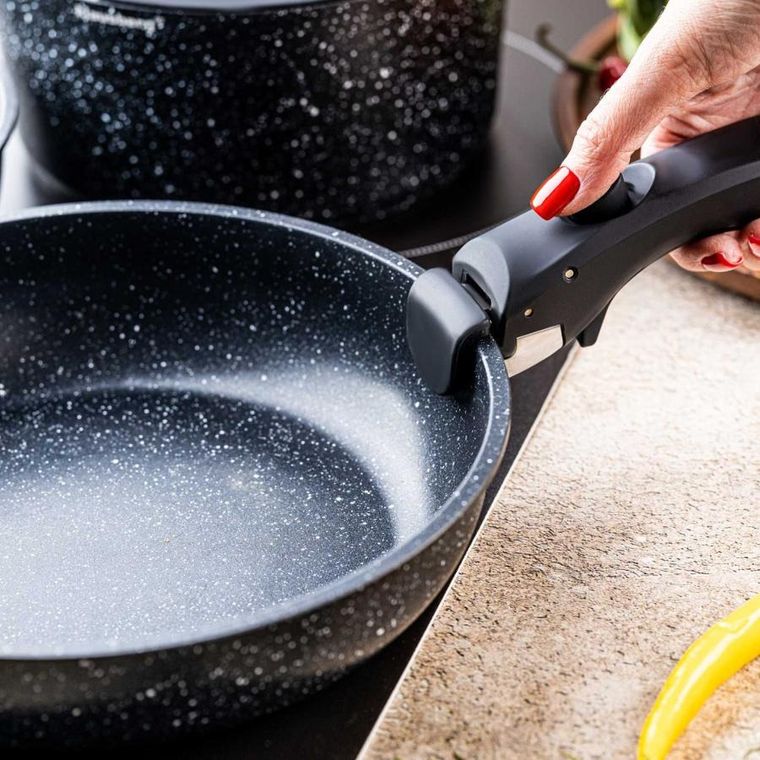 Klausberg, zestaw garnków marmurkowych, 5 elementów