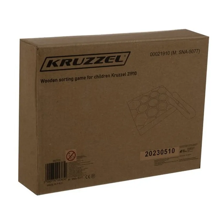 Kruzzel, plaster miodu, drewniana gra zręcznościowa