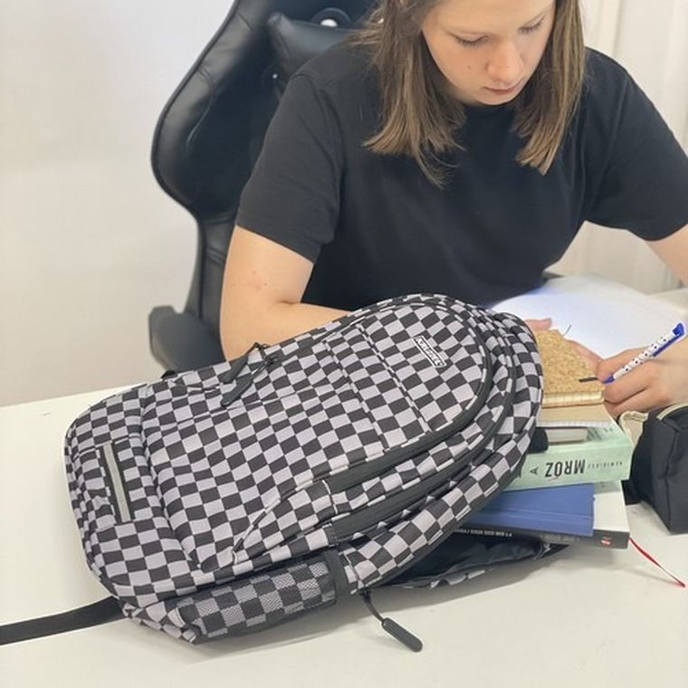 Kruzzel, plecak, szachownica, 22l