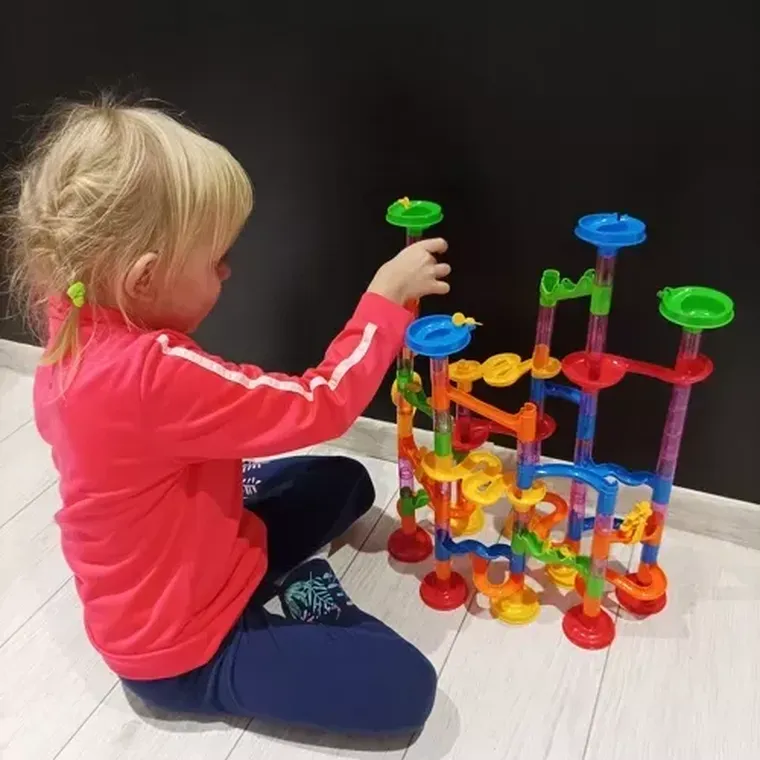 Kruzzel, tor kulkowy, klocki konstrukcyjne