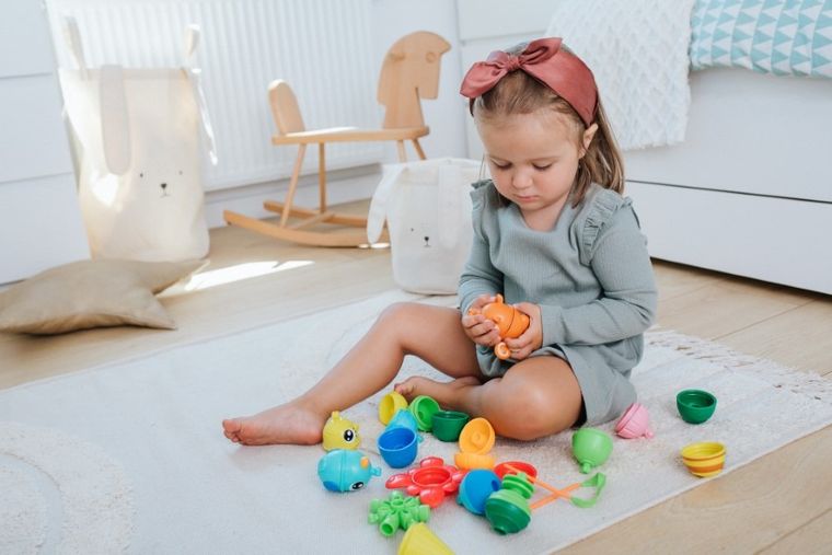 Lalaboom, Kulko-klocki sensoryczne, zwierzątka, 25 elementów