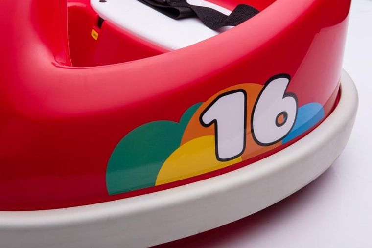 Lean Cars, pojazd na akumulator, XMX621, czerwony