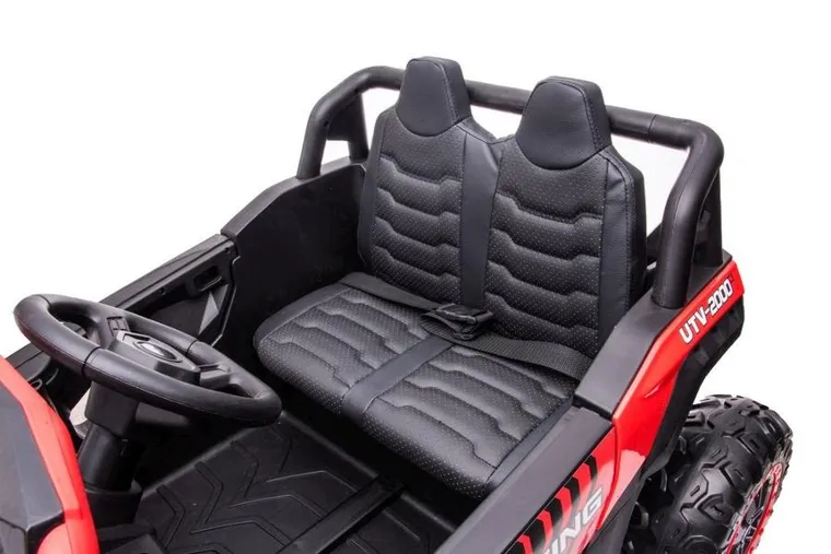 Lean Cars, pojazd na akumulator, YSA036 4-4, czerwony