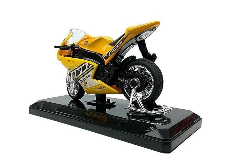 Lean Toys, sportowy motocykl, pojazd interaktywny, 1:18, 1 szt.