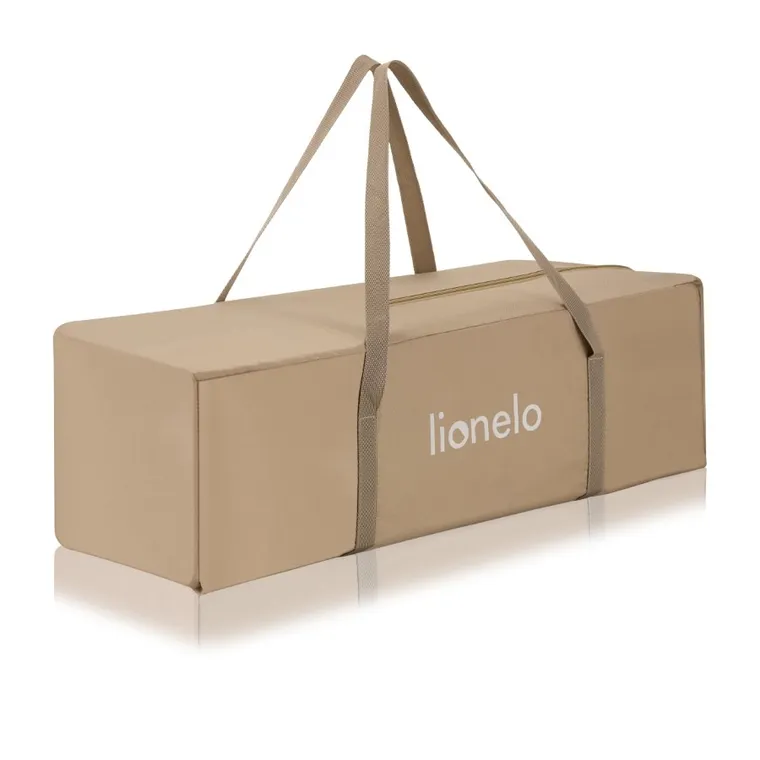 Lionelo, Jasmin, Easy Fold, łóżeczko turystyczne, beige sand