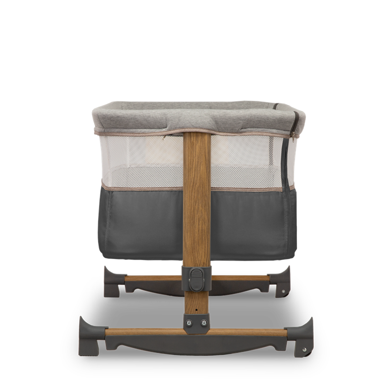 Lionelo, Leonie, łóżeczko dostawne, Grey Stone