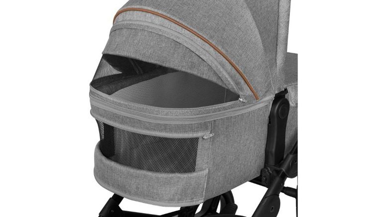 Lionelo, Mari Tour, wózek wielofunkcyjny z zestawem akcesoriów, 2w1, Grey Stone