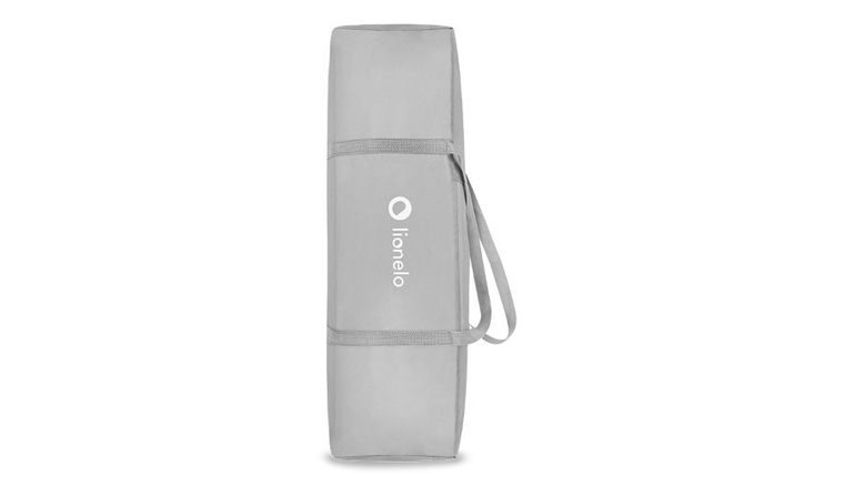 Lionelo, Stefi Plus, łóżeczko turystyczne, dwupoziomowe, składane, Pink Yellow