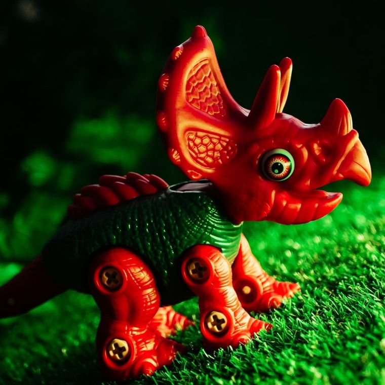 Lisciani, I'm a Genius, Dino Stem, Triceratops, zestaw edukacyjny