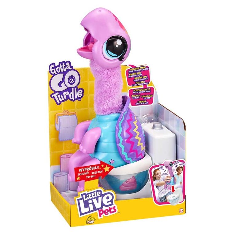 Little Live Pets, Gotta Go, Żółw Sherbet, zabawka interaktywna