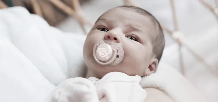 Lovi, Baby Shower Girl, smoczek silikonowy, dynamiczny, 0-2m, 2 szt.