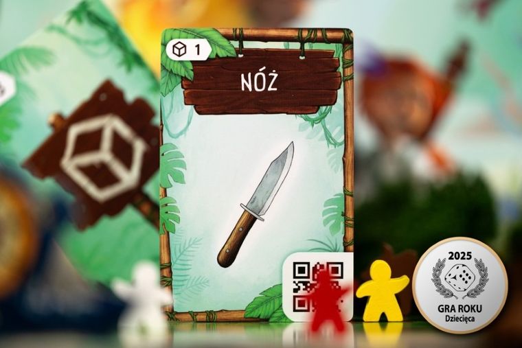 Lucky Duck Games, Toriki Wyspa rozbitków, gra familijna