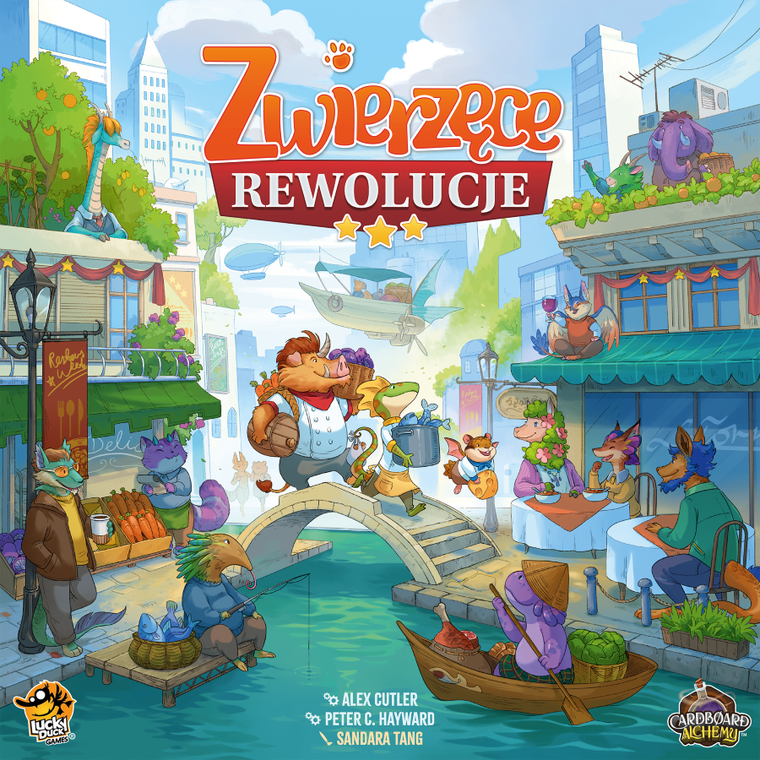 Lucky Duck Games, Zwierzęce rewolucje, gra familijna
