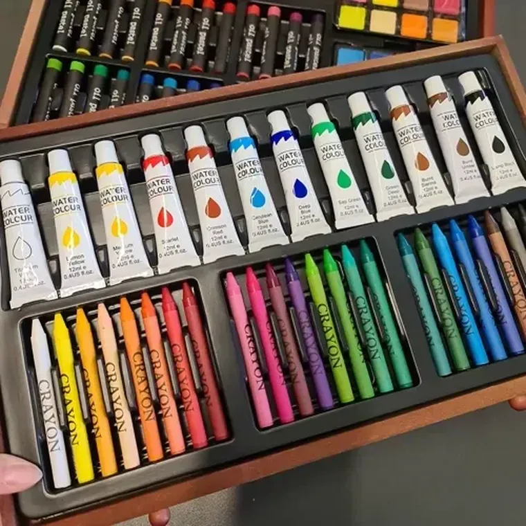 Maaleo, zestaw do malowania w walizce, 129 szt.