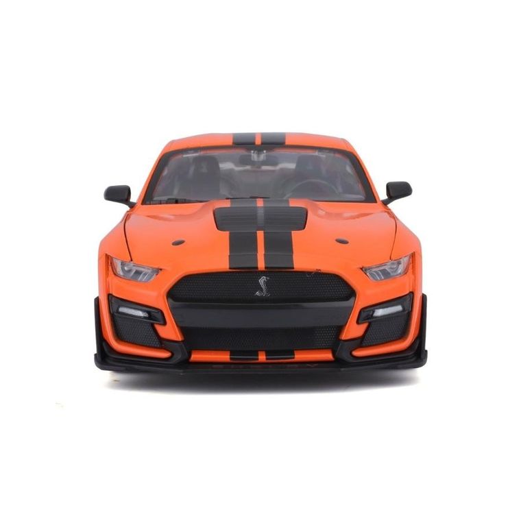 Maisto, 2020 Mustang Shelby GT500, model pojazdu, pomarańczowy, 1:24
