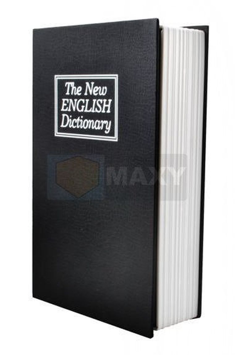 Malatec, kasetka w książce, sejf