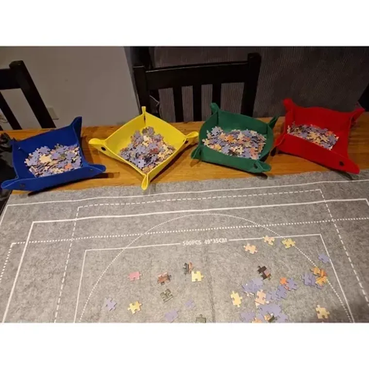 Malatec, mata do układania puzzli