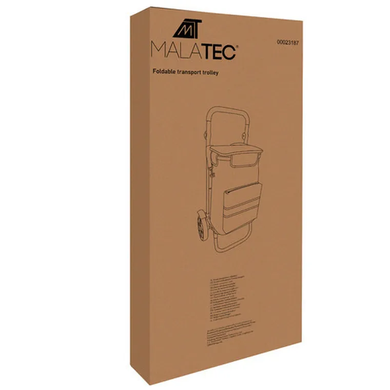 Malatec, wózek transportowy, składany