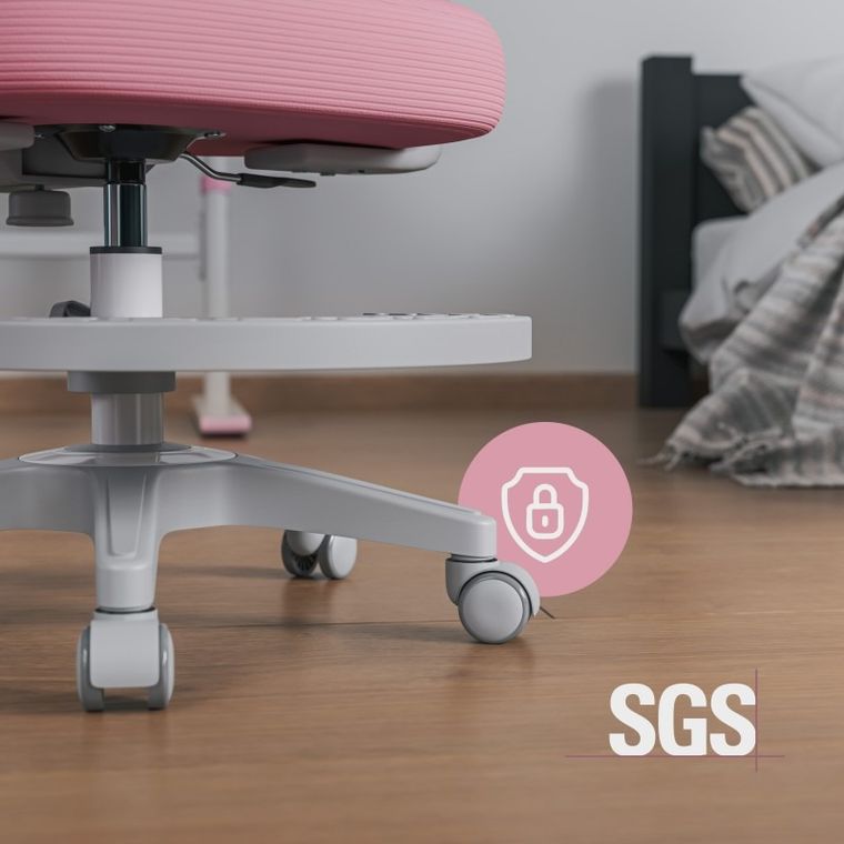 Mark Adler, Junior 4.4, fotel ergonomiczny dla dzieci, Pink