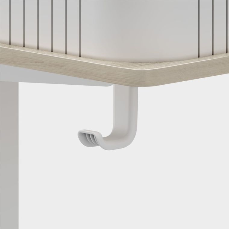 Mark Adler, Leader 8.0, biurko z regulacją wysokości, White, 120 cm