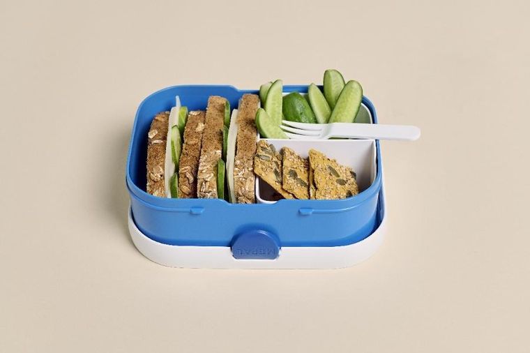 Mepal, Campus, lunchbox, bidon i pojemnik na owoce, zestaw, Tropical Ocean