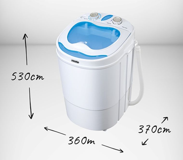 Mesko, pralko-wirówka turystyczna MS 8053, 150W