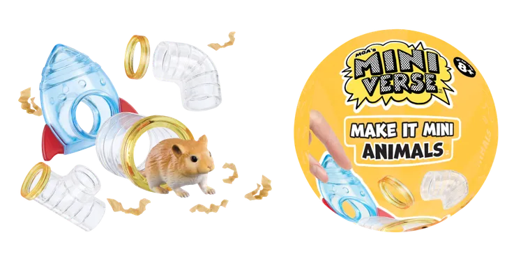 MGA's Miniverse, Make It Mini, Animals, kula niespodzianka, mini zwierzątka