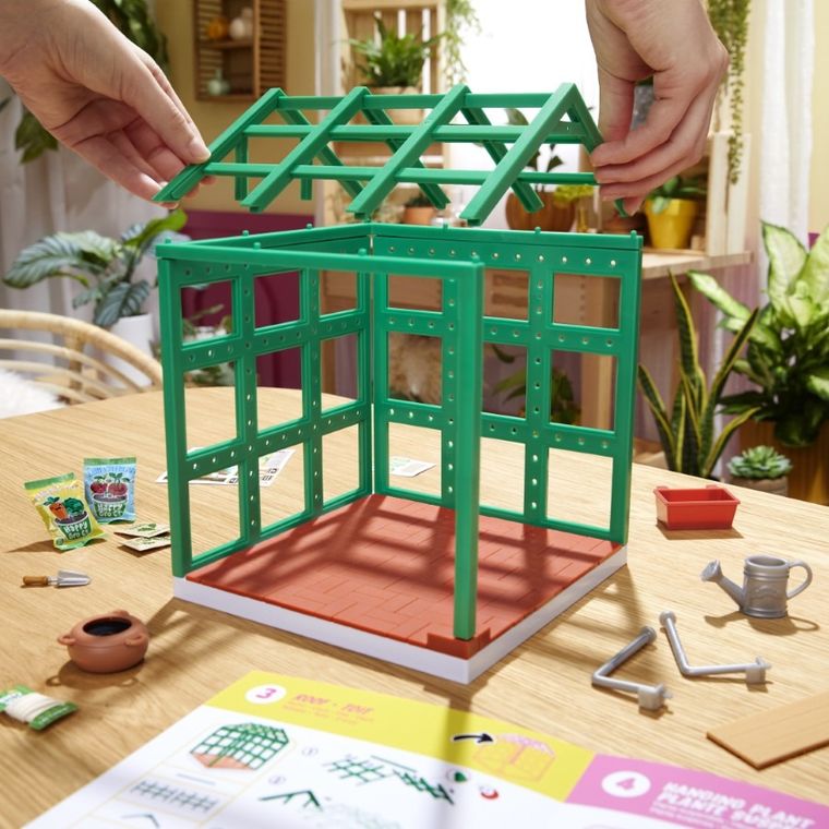 MGA's Miniverse, Spaces, Starter Pack Greenhouse, mini szklarnia