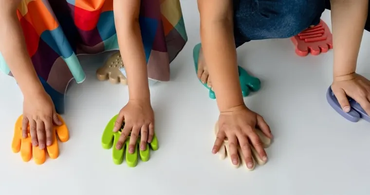 Mom's Care, Sensorky, ścieżka sensoryczna z kartami ruchowymi