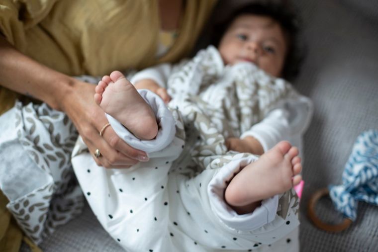 Motherhood, Ocelot Łososiowy, śpiworek z nogawkami, ocieplany, TOG 2, 18-30 m