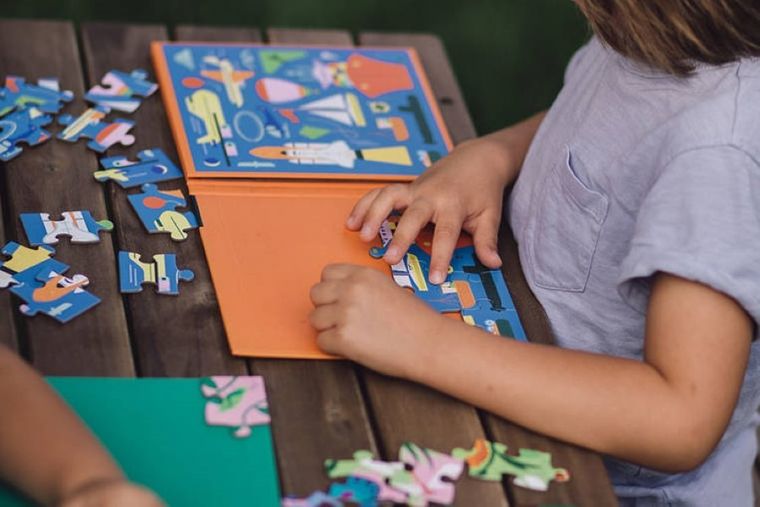 Mudpuppy, Środki transportu, puzzle magnetyczne 2w1, 20 elementów