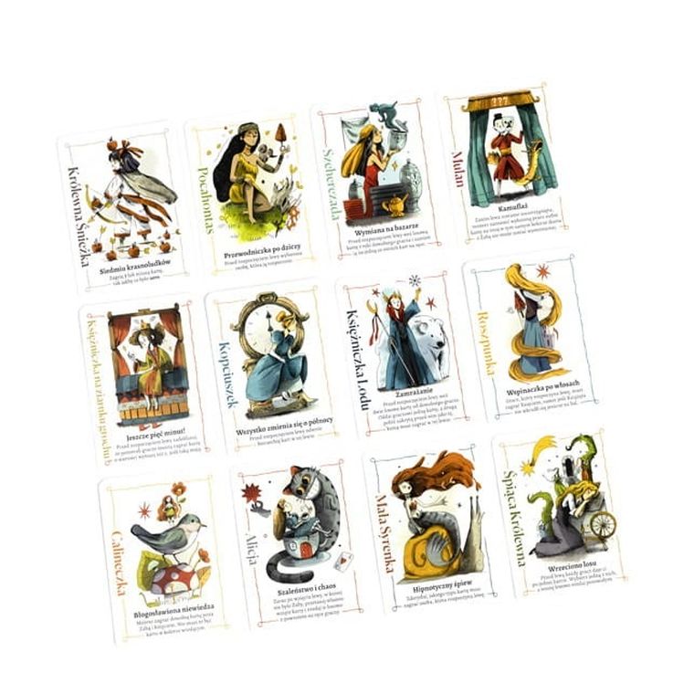 Muduko, Zbuntowane Księżniczki, gra karciana