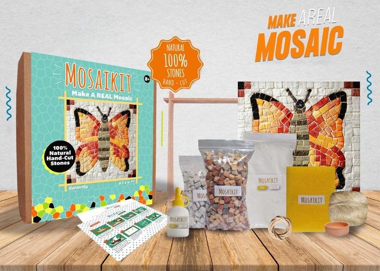 Neptune Mosaic, Motylek, mozaika