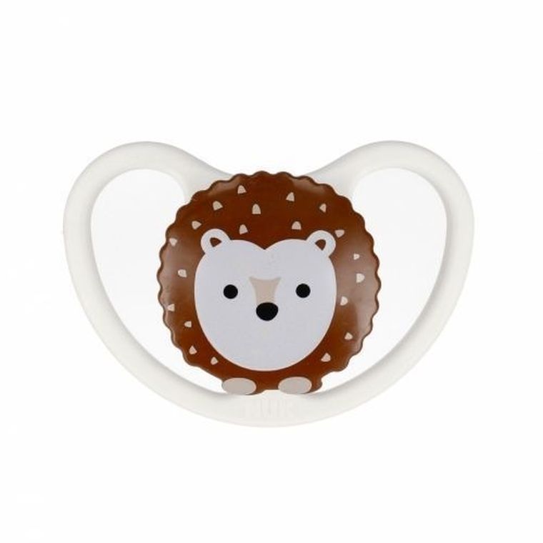 Nuk, Space, smoczek uspokajający, silikonowy, 0-6m, 1 szt