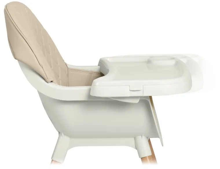 Nukido, Lilo, krzesełko do karmienia, beżowe