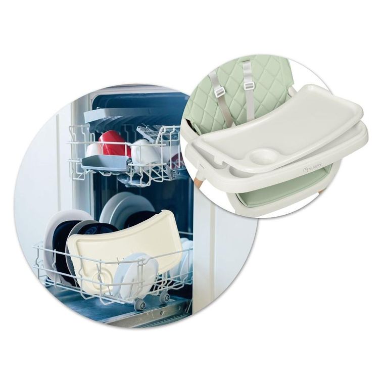 Nukido, Lilo, krzesełko do karmienia, miętowe