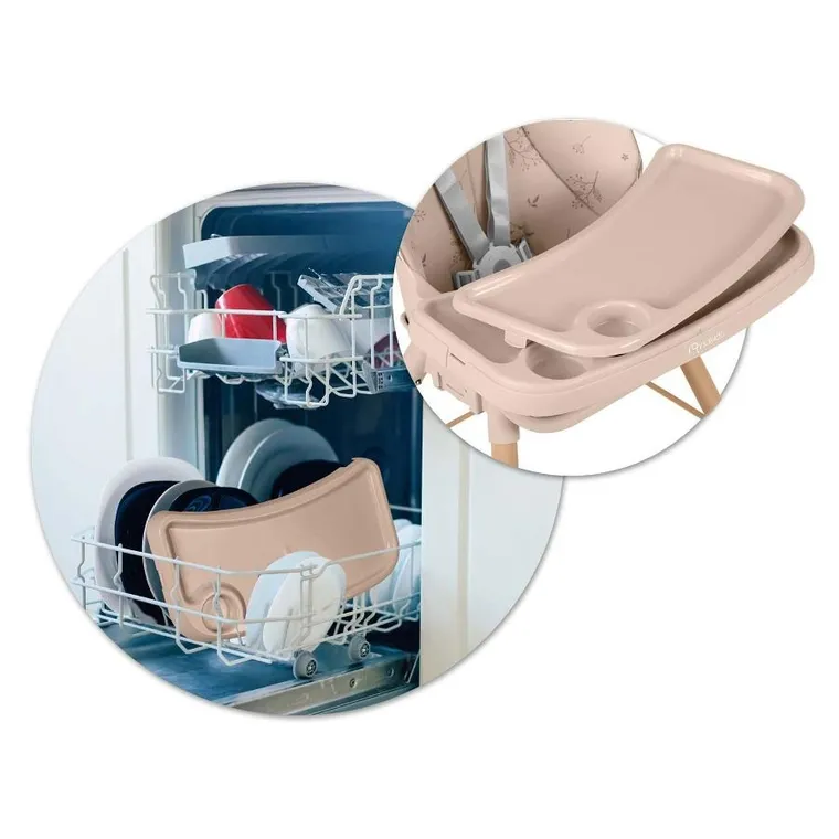 Nukido, Tilo, krzesełko do karmienia, beżowe