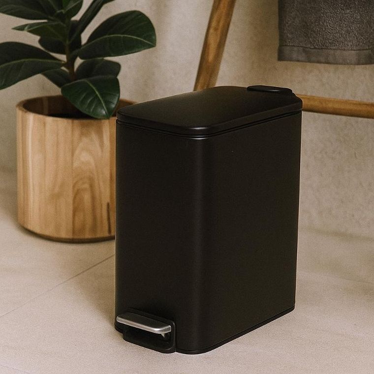 Nuxio, Balvo, wąski kosz łazienkowy, 5l