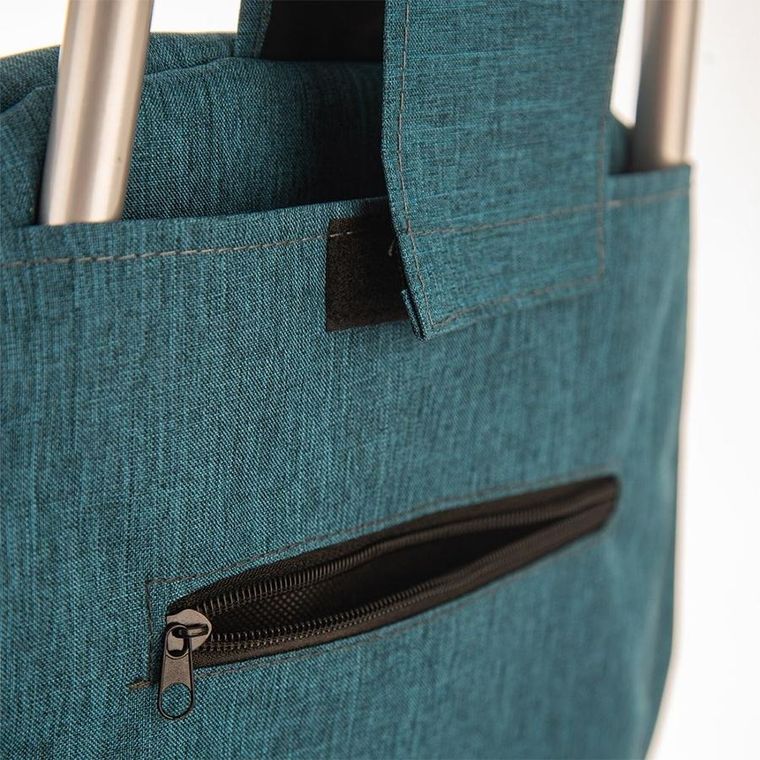 Orion, wózek zakupowy na kółkach, niebieski, 40 l, 30 kg