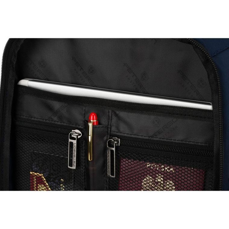 Peterson, plecak podróżny, dwukomorowy, granatowy