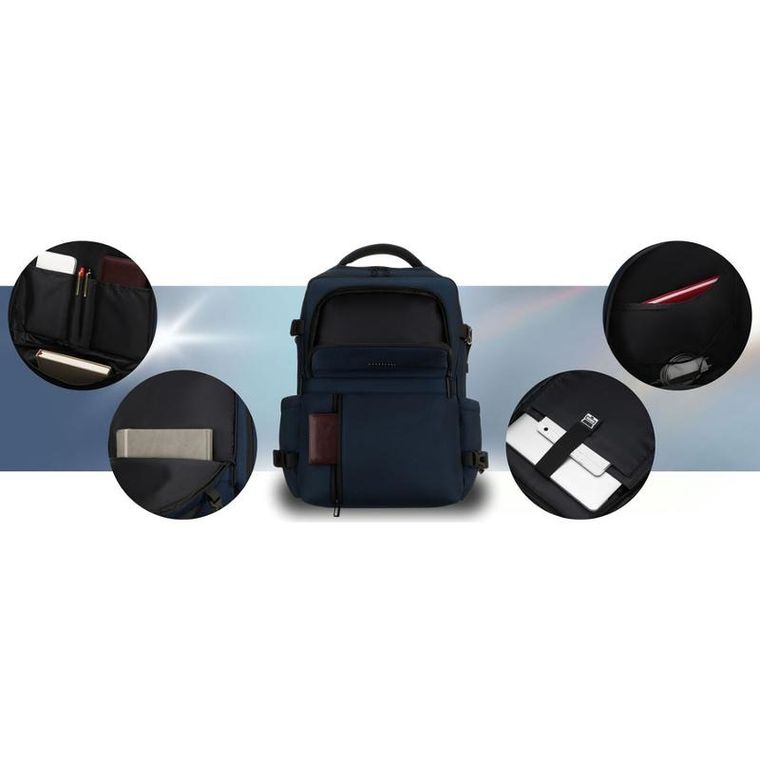 Peterson, plecak podróżny, granatowy